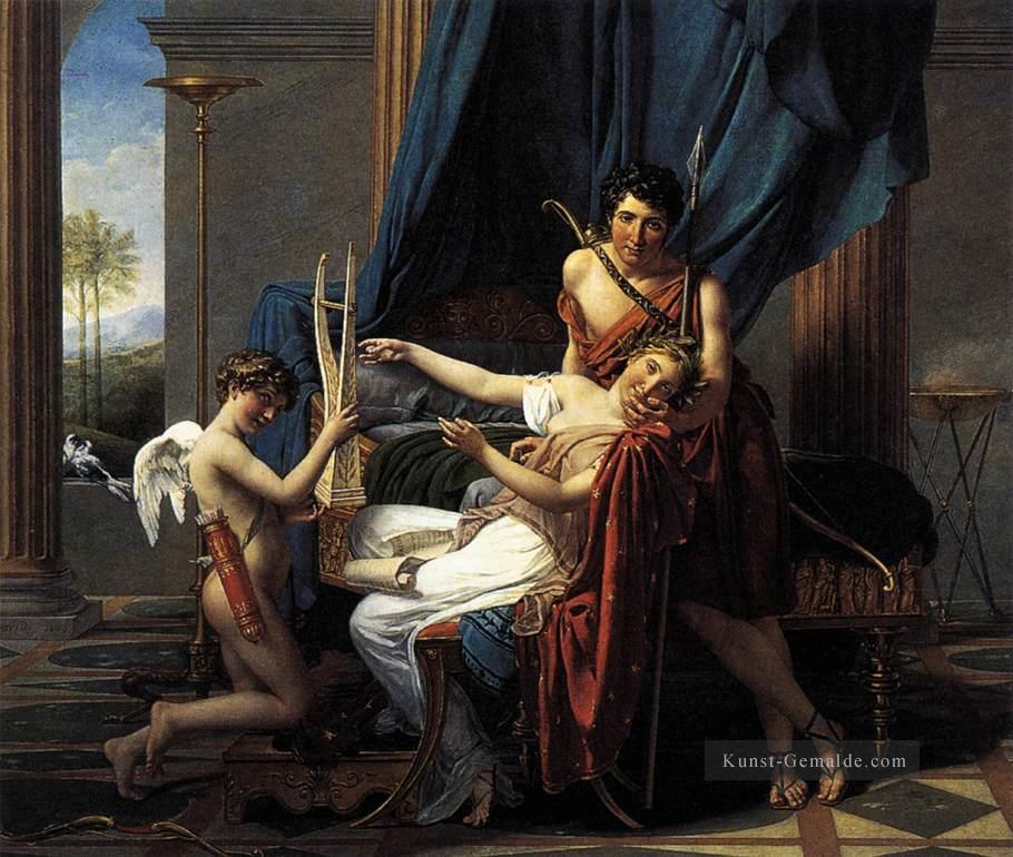 Sappho und Phaon Neoklassizismus Jacques Louis David Ölgemälde